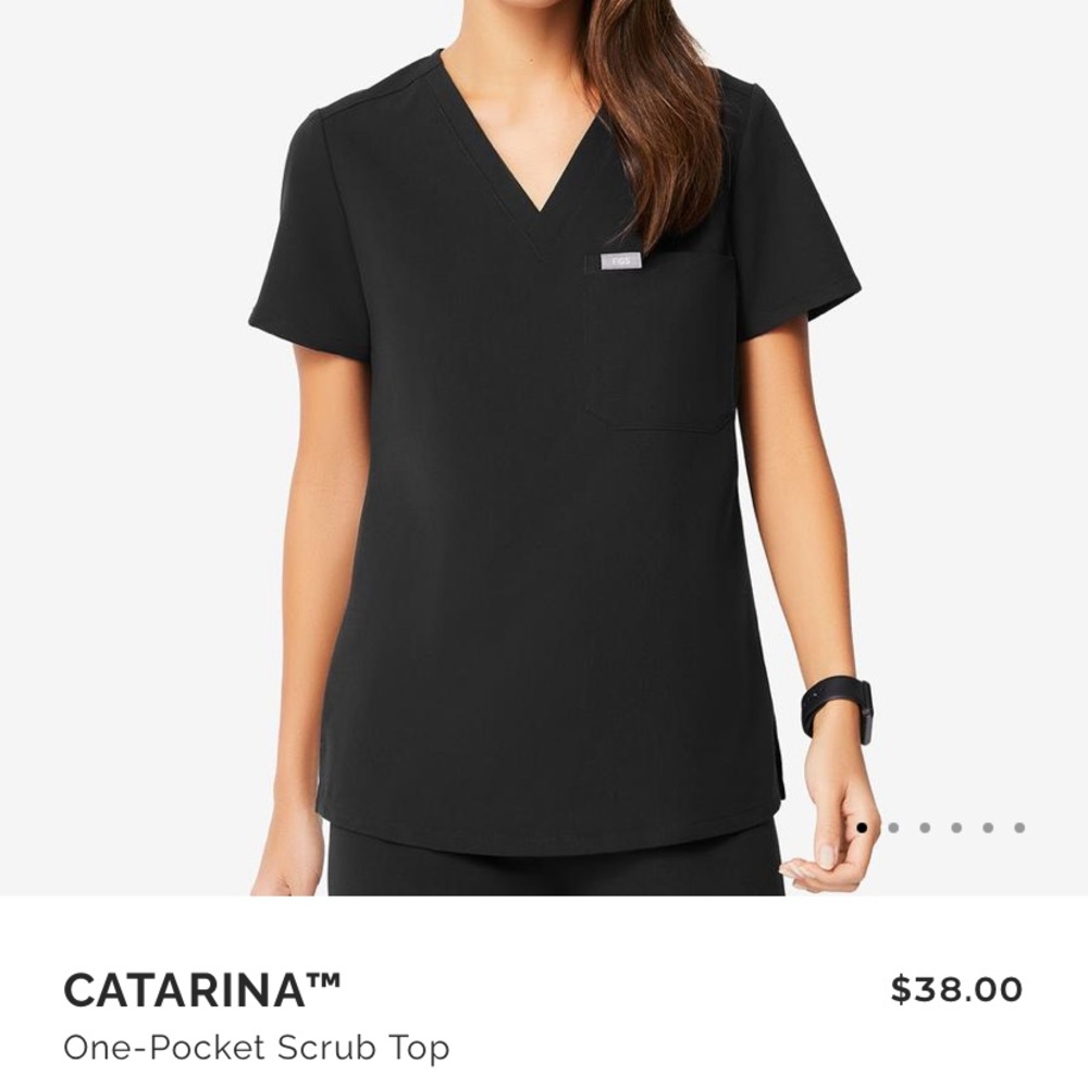 Figs Catarina one pocket scrub top
